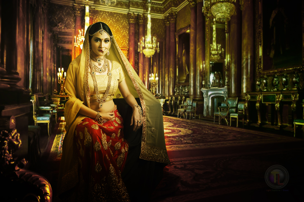 Fashion photography- Bridal wear photoshoot