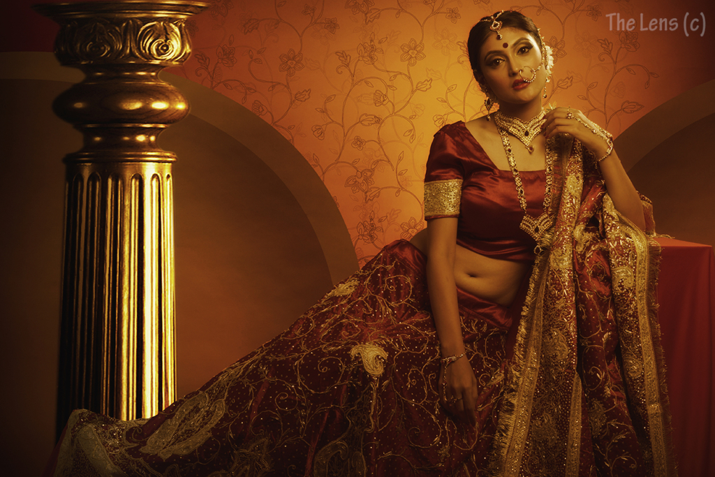 Fashion and Glamour photoshoot- Bridal wear photography